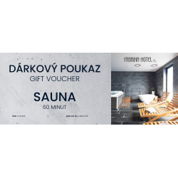 Dárkový poukaz na SAUNU, 60 minut